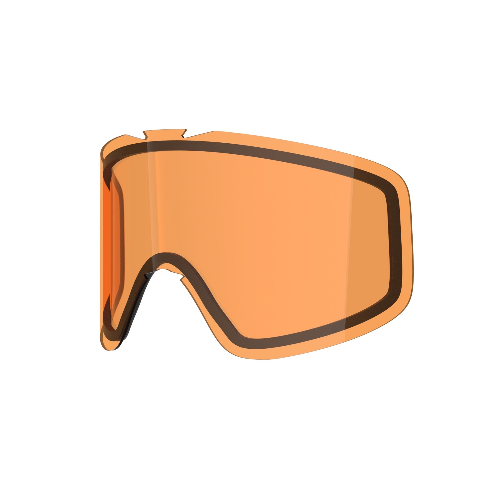 Persimmon lens for Flat goggle