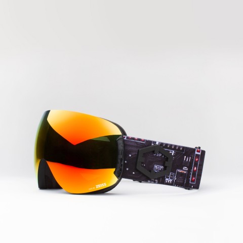 Open Motherboard Red MCI goggle 
