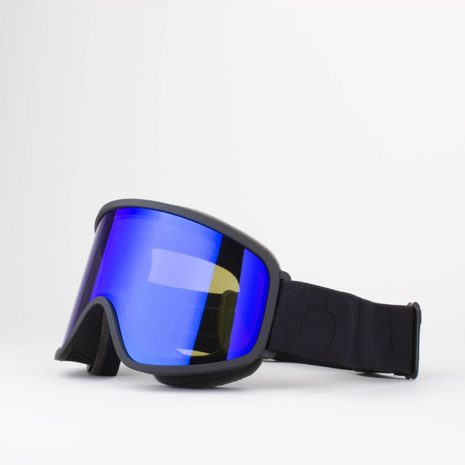 Flat Black Blue MCI goggle 