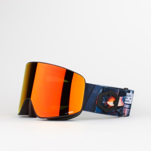 Void Blacksmith snow goggle with Red MCI lens
