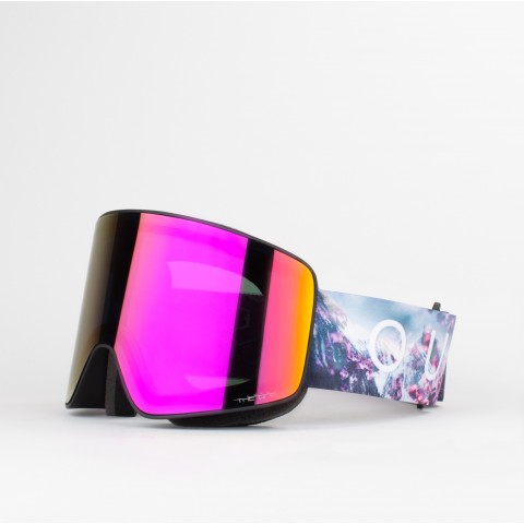 Maschera da sci Void colore Lilac con lente The One Loto