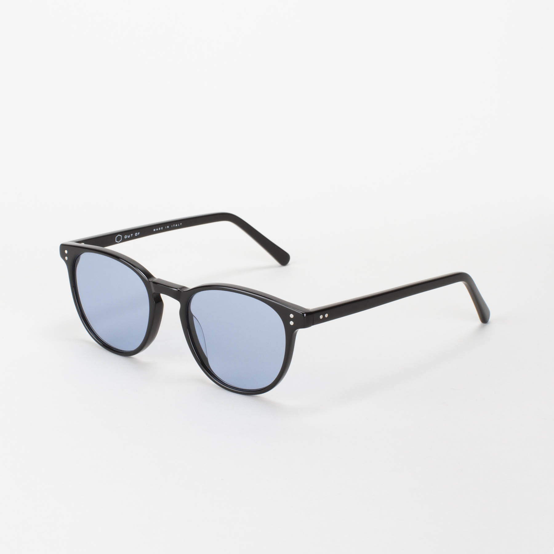 Custodia occhiali in pelle navy / Slip occhiali da sole in pelle fatti a  mano / Borsa occhiali blu / Collezione Missouri -  Italia