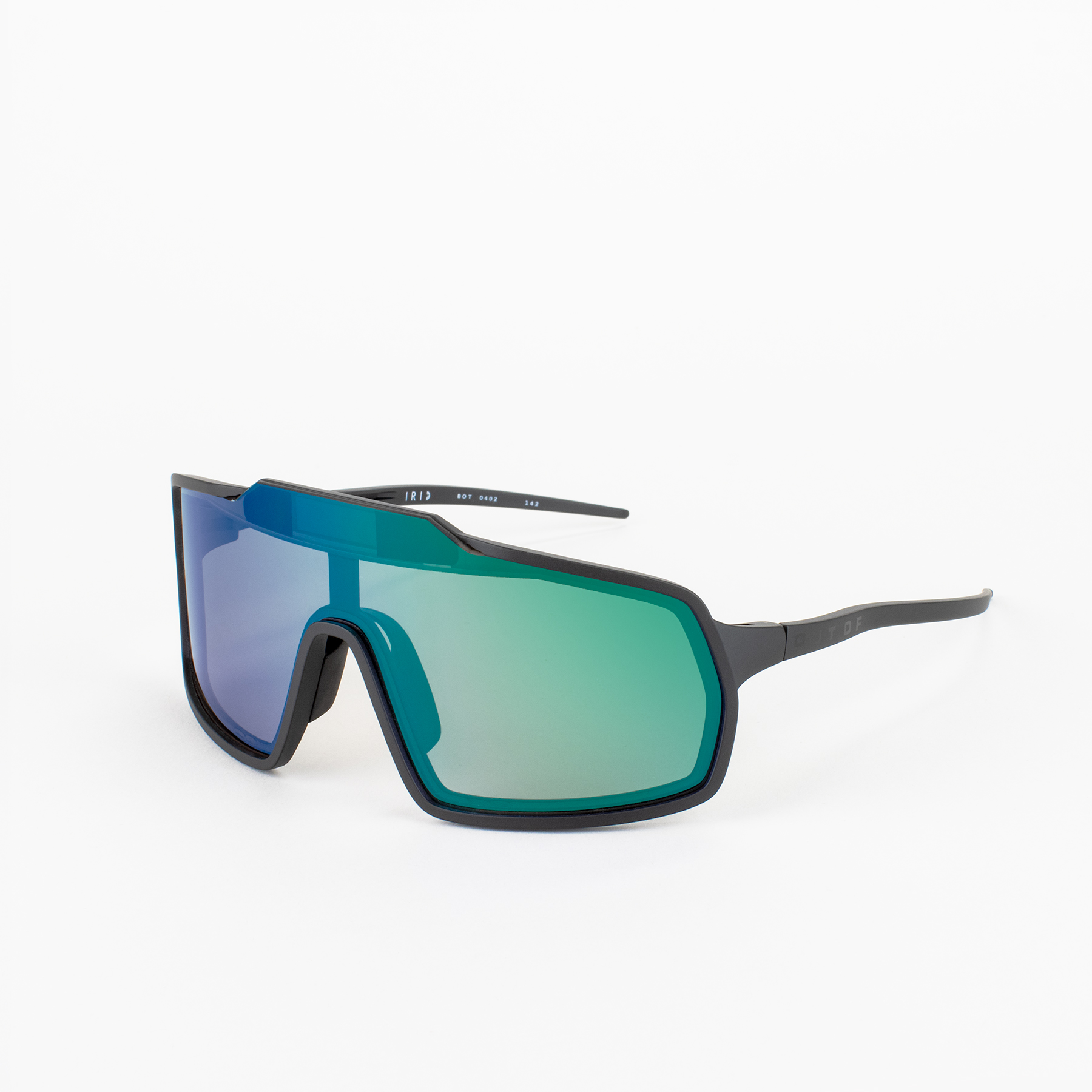 Bot 2 electronic sunglasses with IRID green lens