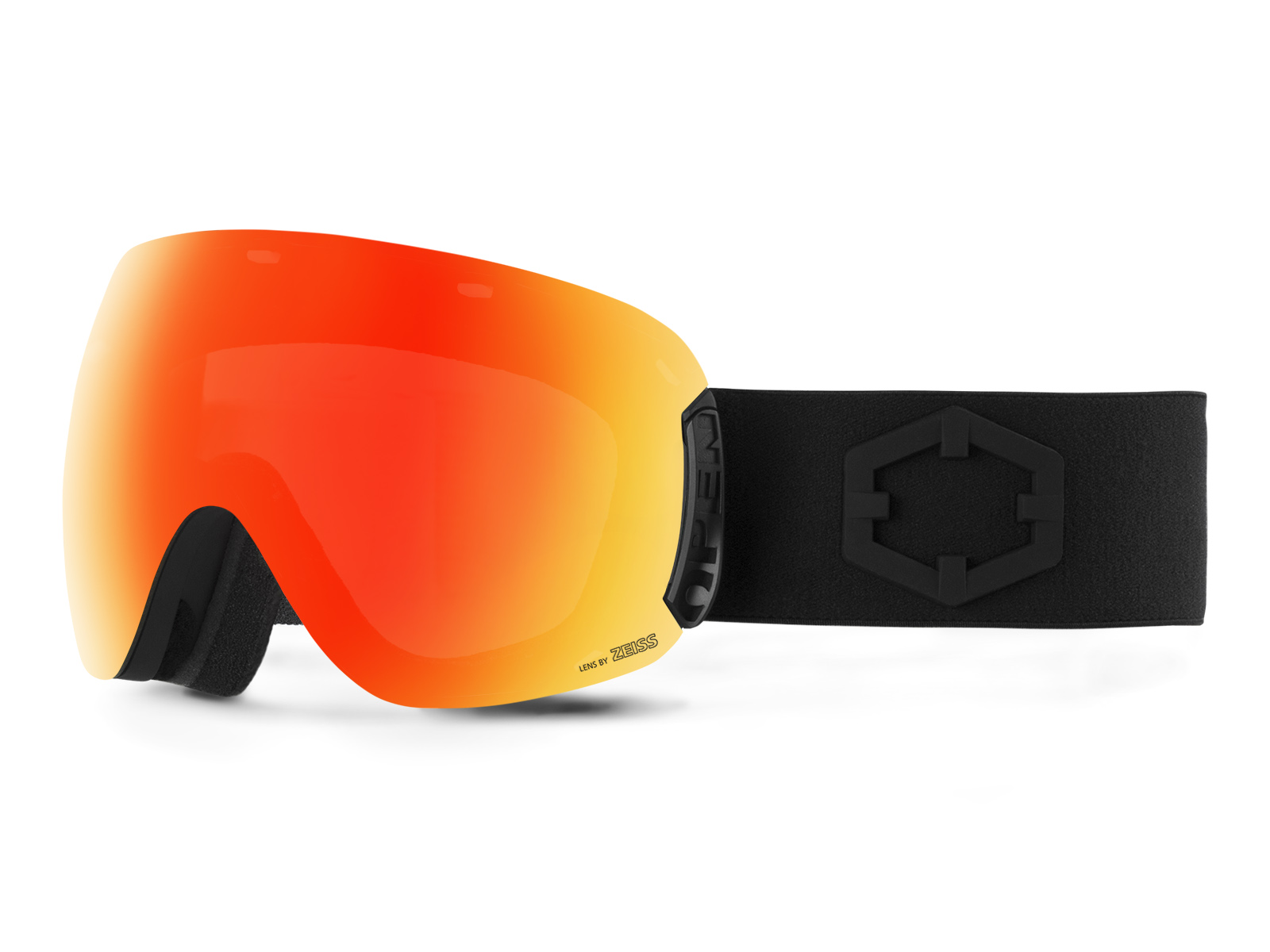Maschera protettiva modulare occhiale con parabocca per sci