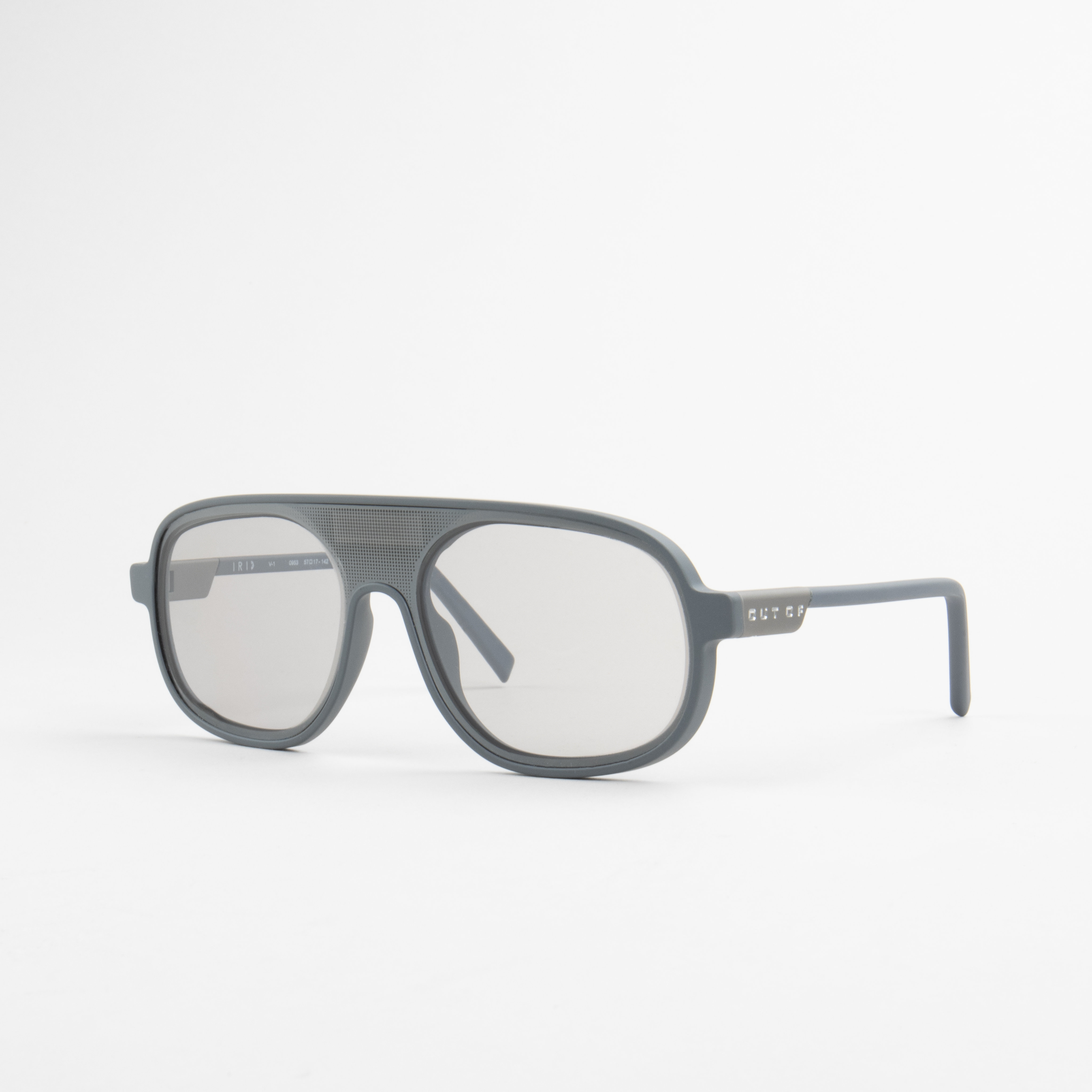 V-1 sunglasses color matt grey with IRID X-10 lens
