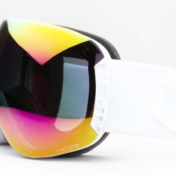Open The one Ski Goggles The One Loto Lens white Color