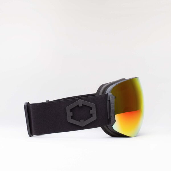Open Ski Goggles Red MCI Lens black Color