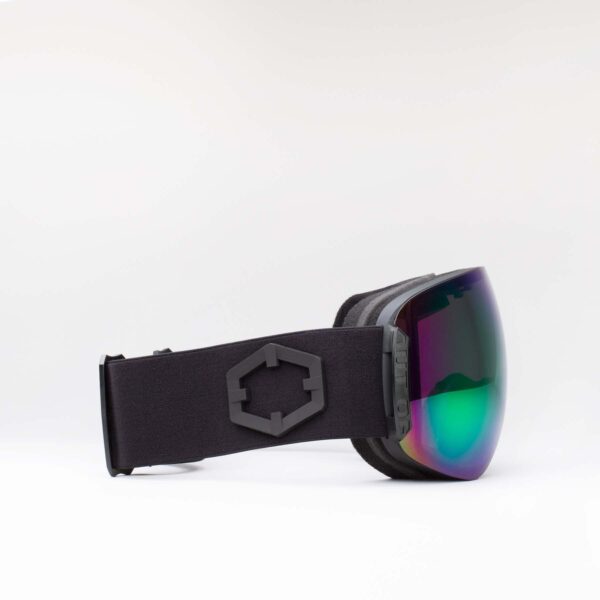 Open Ski Goggles Green MCI Lens black Color