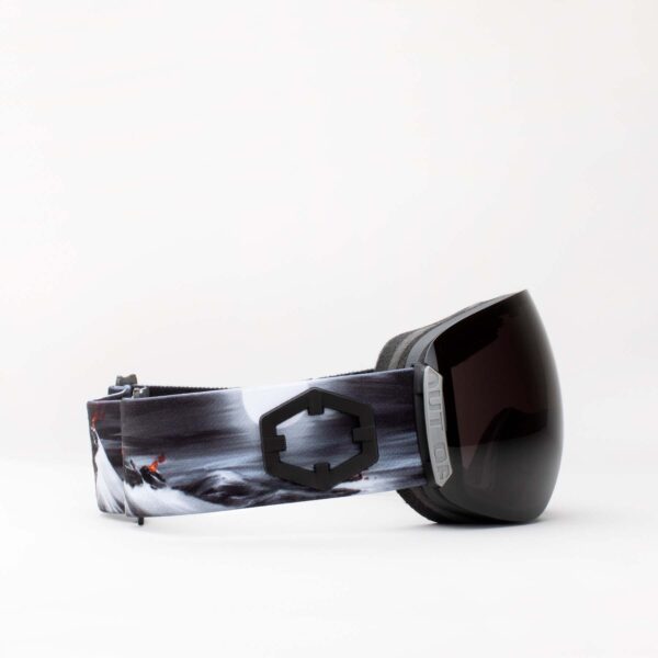 Open Ski Goggles Smoke Lens peaks Color