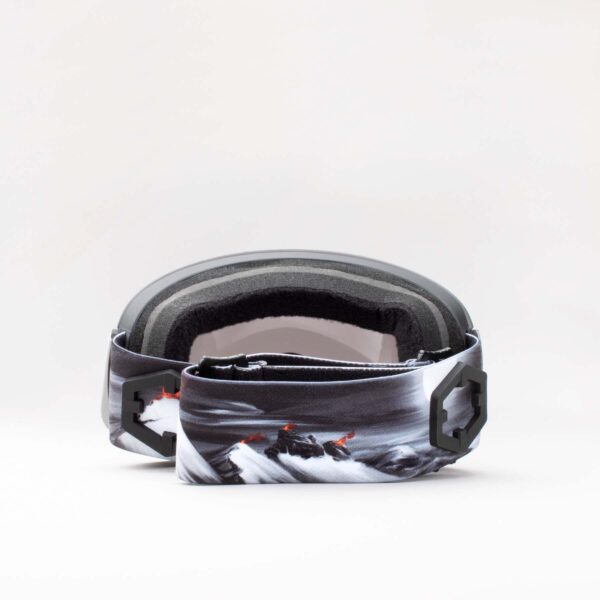 Open Ski Goggles Smoke Lens peaks Color