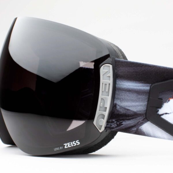 Open Ski Goggles Smoke Lens peaks Color