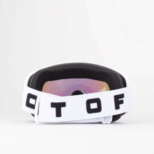 Katana Ski Goggles Green MCI Lens white Color