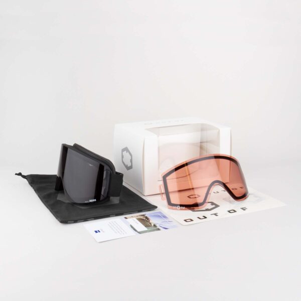 Katana Ski Goggles smoke Lens black Color