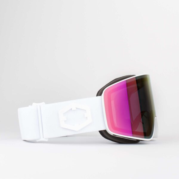 Void Ski Goggles Violet MCI Lens White Color