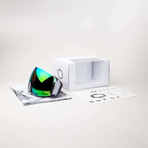 Open The one Ski Goggles The One Quarzo Lens closed Color