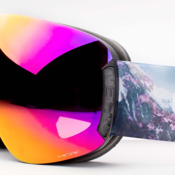 Open The one Ski Goggles The One Loto Lens lilac Color