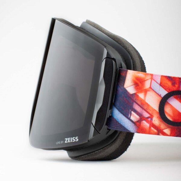 Katana Ski Goggles smoke Lens coals Color