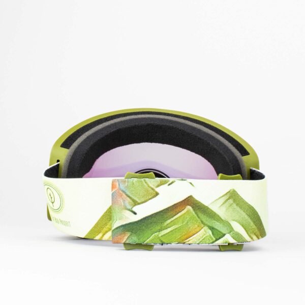 Bio Project Ski Goggles Green MCI Lens Green Color
