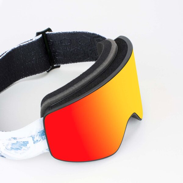 Bio Project Ski Goggles Red MCI Lens snow Color