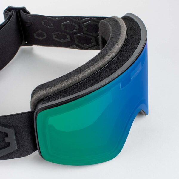 Electra 2 Ski Goggles IRID Green Lens Black Color